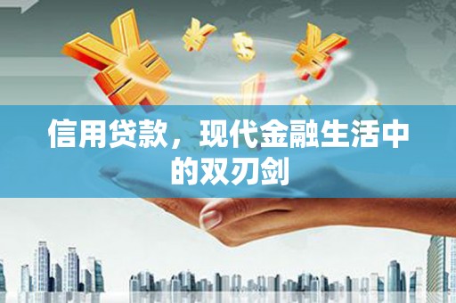 商南信用贷款，现代金融生活中的双刃剑