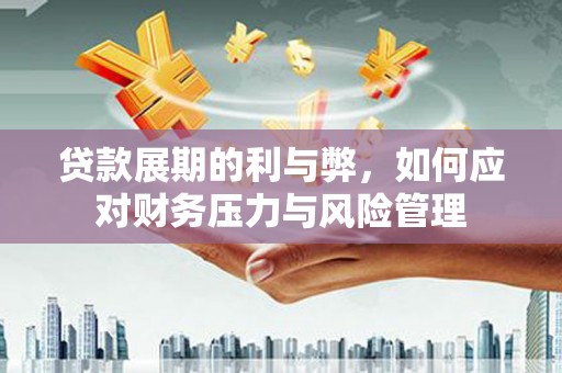 商南贷款展期的利与弊，如何应对财务压力与风险管理