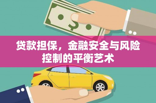 商南贷款担保，金融安全与风险控制的平衡艺术
