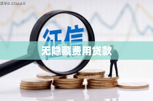 商南无隐藏费用贷款