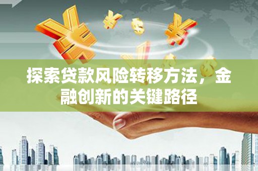 商南探索贷款风险转移方法，金融创新的关键路径