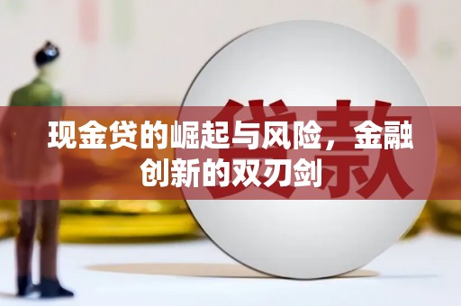 商南现金贷的崛起与风险，金融创新的双刃剑