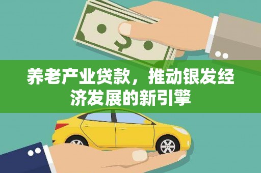 商南养老产业贷款，推动银发经济发展的新引擎