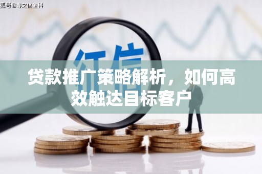 商南贷款推广策略解析，如何高效触达目标客户