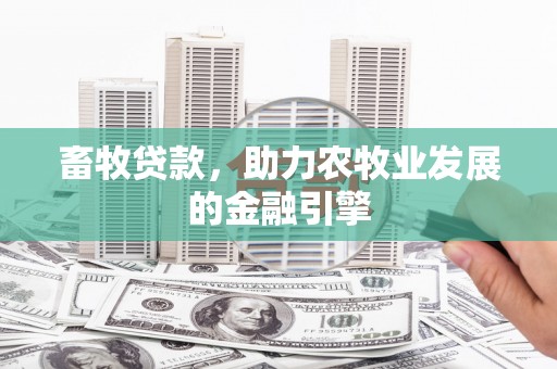 商南畜牧贷款，助力农牧业发展的金融引擎