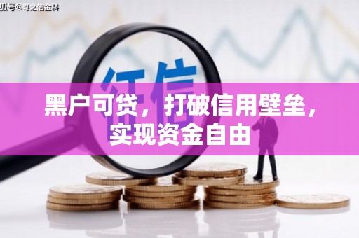 商南黑户可贷，打破信用壁垒，实现资金自由
