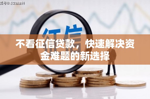 商南不看征信贷款，快速解决资金难题的新选择