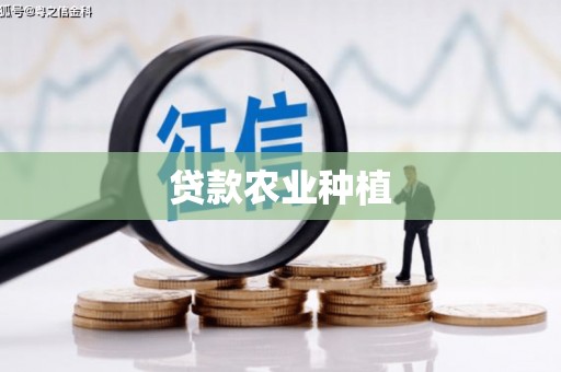 商南贷款农业种植