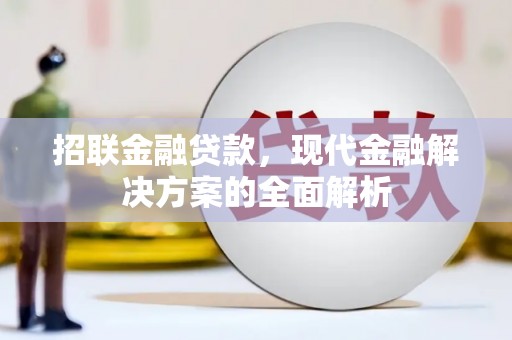 商南招联金融贷款，现代金融解决方案的全面解析