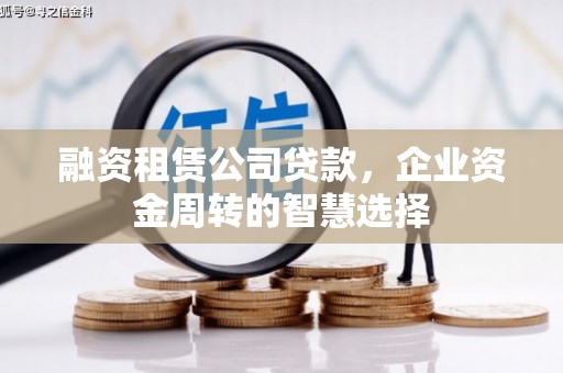 商南融资租赁公司贷款，企业资金周转的智慧选择