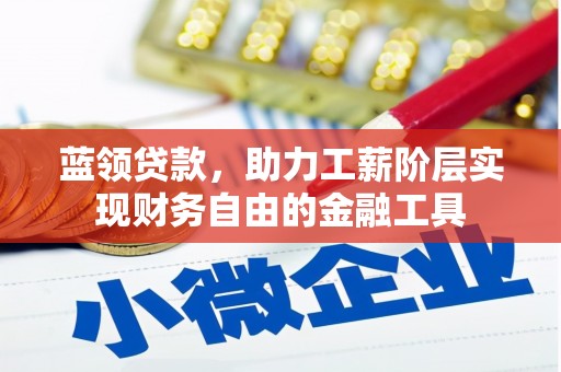 商南蓝领贷款，助力工薪阶层实现财务自由的金融工具