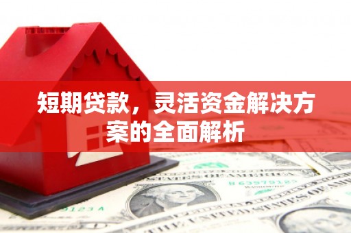 商南短期贷款，灵活资金解决方案的全面解析